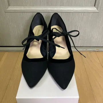 petirobe 리본 멜리 제인 펌프스