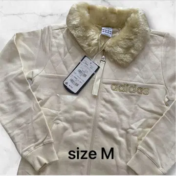 메루카리 시 SALE [ adidas ] 아디다스 보아 자켓 퍼 옷깃 M