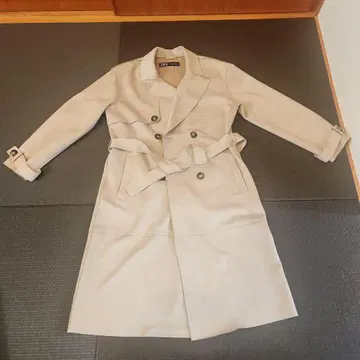 ZARA 베이지 트렌치코트 XS 스웨이드풍 [가격 인하 불가