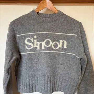 sinoon 시눈 상의 니트 그레이