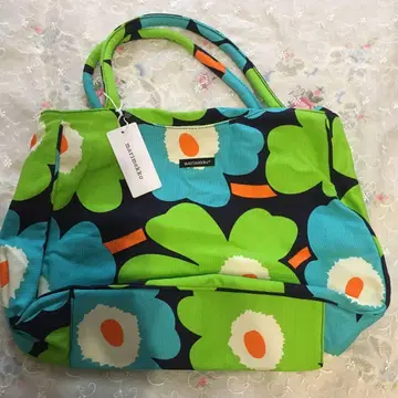 marimekko 도트 무늬 토트백