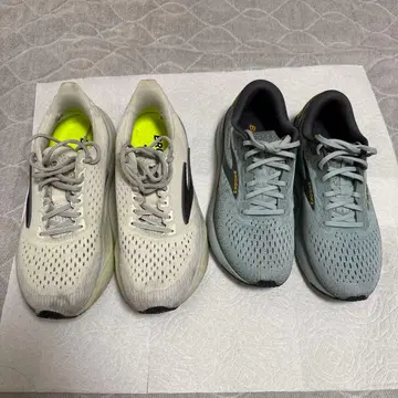 2켤레 세트 BROOKS GLYCERIN MAX와 GHOST16 26cm