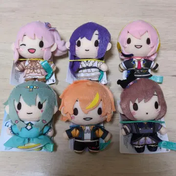 [택 포함 새상품] 프로세카 후와푸치 마스코트 6세트