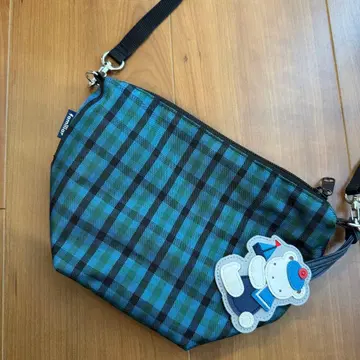 familiar 체크 나일론 백 숄더