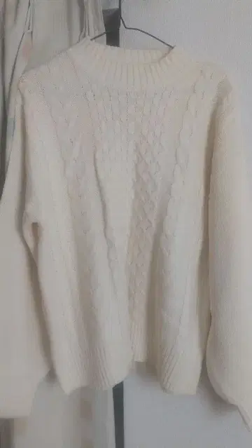 Ray Cassin 아이보리 케이블 니트