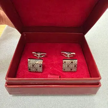 Salvatore Ferragamo 커프스 링크 실버