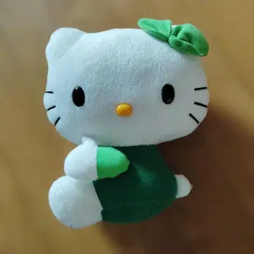 산리오 헬로키티 봉제 인형 후쿠시마 민유 콜라보 한정판 레어 2009