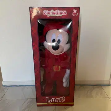 산타 미키마우스 BIG 스탠딩 봉제 인형