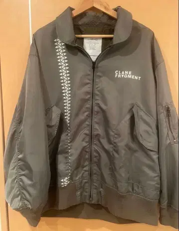 CLANE 프라그먼트 플라이트 자켓 L 사이즈 그레이