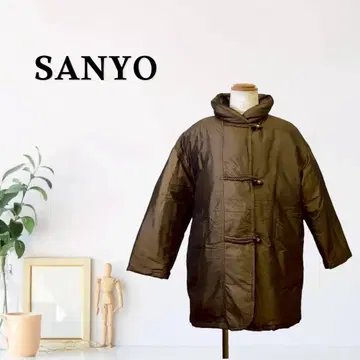 zG681 [ M ] SANYO 다운 자켓 코쿤 실루엣