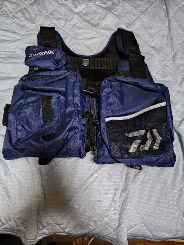 Daiwa 구명 조끼 네이비 3 포켓 DF-6401