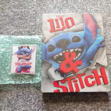 릴로 & 스티치 4K UHD + 블루레이 스틸북 미개봉 새상품