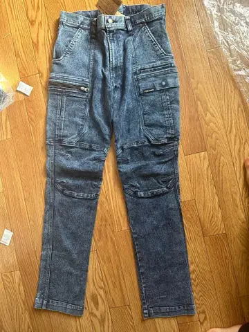 8922-219 카고 팬츠 L 데님 블루