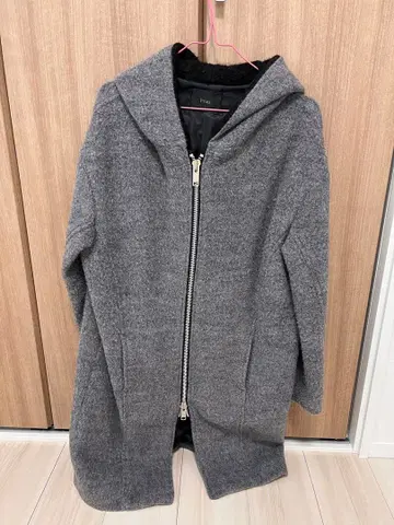 Praia 후드 부착 롱 코트