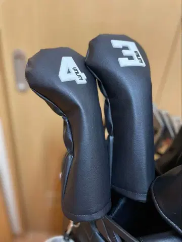 로부스틴 ROBUSTIN 유틸리티 골프헤드커버 3번 4번 블랙