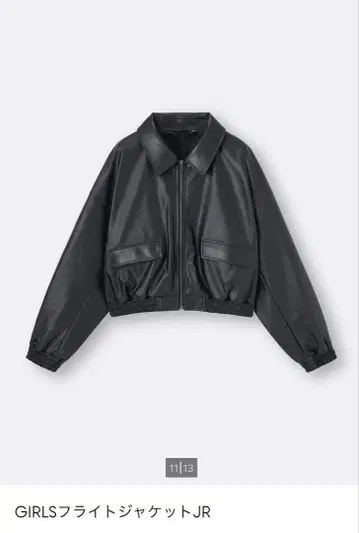 GIRLS 플라이트 자켓 JR M 사이즈 GU