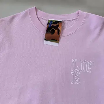 오자와 켄지 LIFE 맨투맨 핑크 남녀 공용 S 사이즈