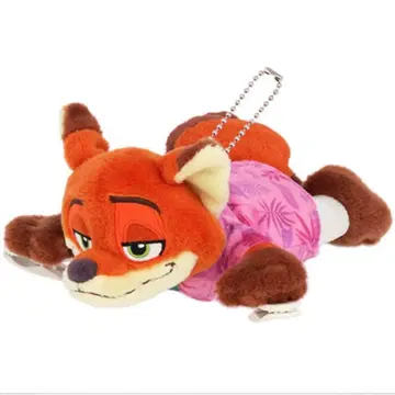 디즈니 신상 주토피아 닉 붙이는 어깨 위 봉제 인형