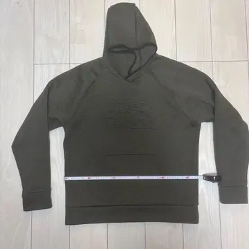 THE NORTH FACE 후드 부착 후드티 올리브 그린