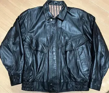 A2 G1 플라이트 자켓 가죽 자켓 다크 브라운