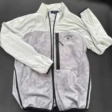 Callaway 골프 자켓 화이트/그레이