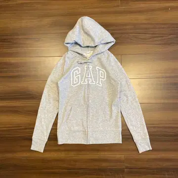 GAP 집업 후드티 XXS 라이트 그레이