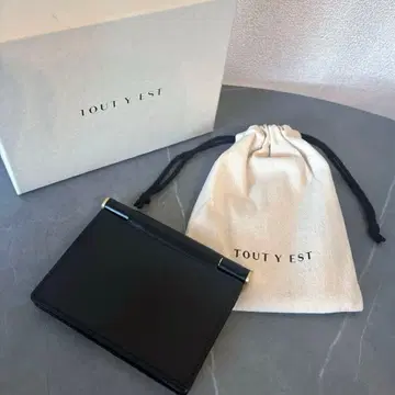 TOUT Y EST 포멜 명함지갑 블랙