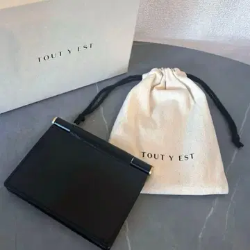 TOUT Y EST 포멜 명함지갑 블랙