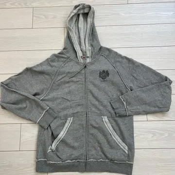 GUESS 그레이 후드 부착 후드티 L 사이즈