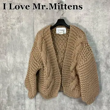 I Love Mr.Mittens 봄버 니트 자켓 XS/S
