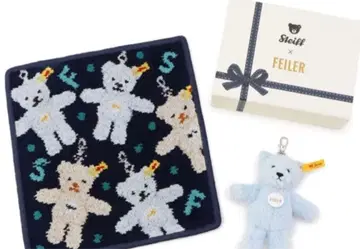 페이러 슈타이프 콜라보 손수건 세트 미사용 새상품