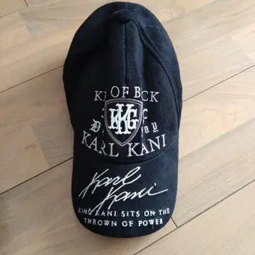 칼 카니 골프 캡 블랙