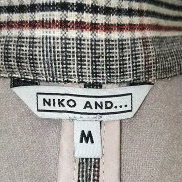 niko and - 레어 더블 버튼 따뜻한 롱 판초