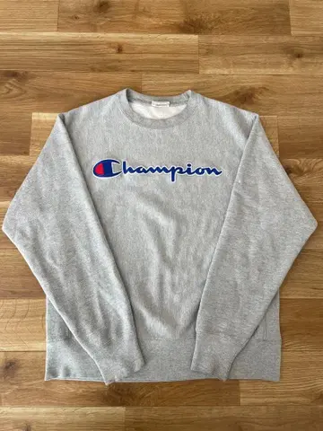 챔피온 리버스 위브 M 맨투맨 트레이닝복 그레이