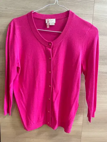 케이트 스페이드 핑크 가디건 S