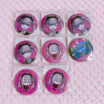 츠쿠모 카코 핸드라 캔뱃지 세트