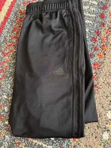 adidas 파이어버드 블랙 블랙 트랙 팬츠