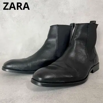 새상품급 ZARA 자라 사이드 고어 부츠 블랙 27.5cm 43