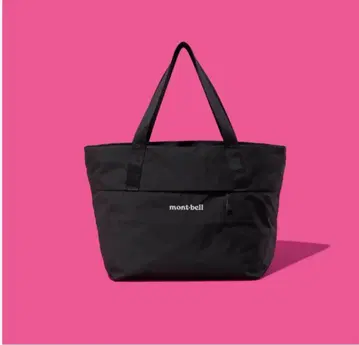 mont-bell 블랙 토트백