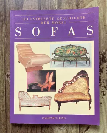 도설 가구의 역사 소파 1700년 이전부터 1988년까지 독일어 외국도서