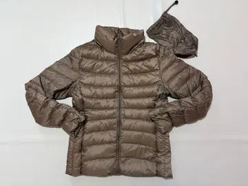 S 사이즈 UNIQLO 유니클로 울트라 라이트 다운 자켓 브라운