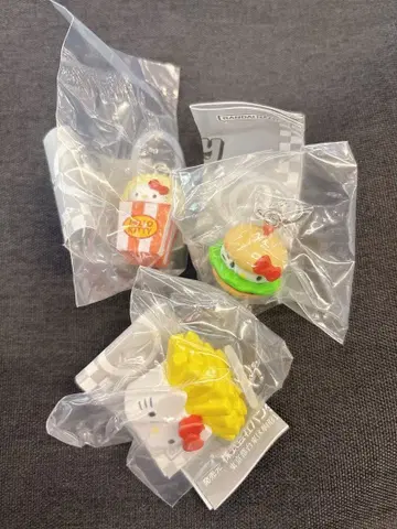 [ 3종 세트 ] 헬로키티 아메리칸 디자인 메지루시 액세서리