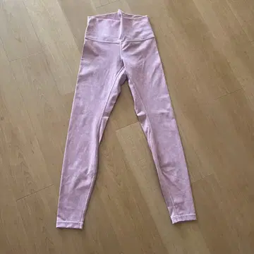 하이웨스트 핑크 레깅스