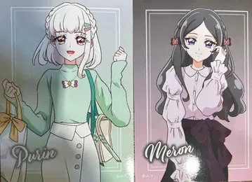 너와 아이돌 프리큐어 사이좋게 쇼핑 브로마이드 멜론 푸딩