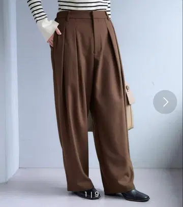 퓨어세신 브라운 슬랙스 여성용 FREE 사이즈