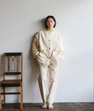 [ 사이즈 전개 있음 ] 2way 데님 자켓