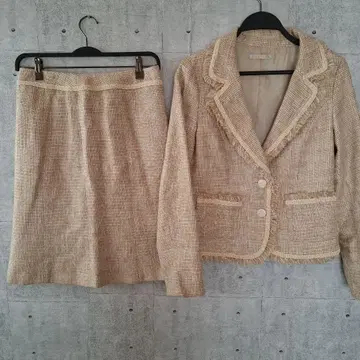 ELLEPLANETE 셋업 스커트 입학 축하 행사 비즈니스 정장 봄