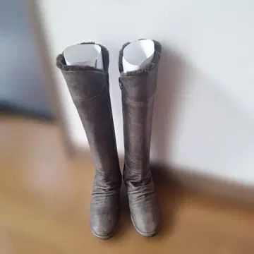 MODE ET JACOMO DICI 보아 부착 롱 부츠