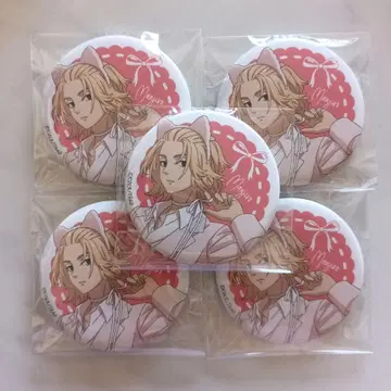 도쿄 리벤저스 사노 만지로 난자 캔뱃지 5개 세트