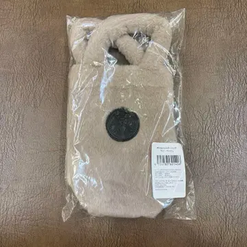 오늘 발송 OK 스타벅스 보틀 숄더백 퍼 베이지 스벅